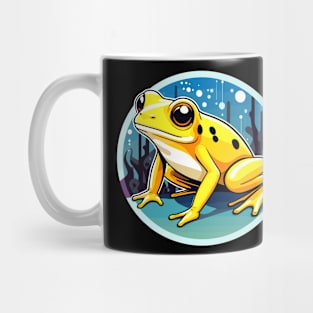 Golden Poison Frog Illustration Mug